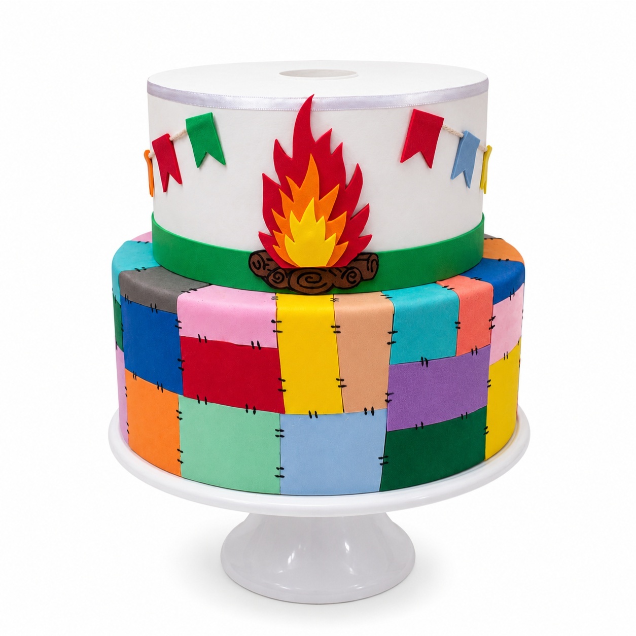 Bolo Falso - Festa Junina 1 - Cultivar Sonhos