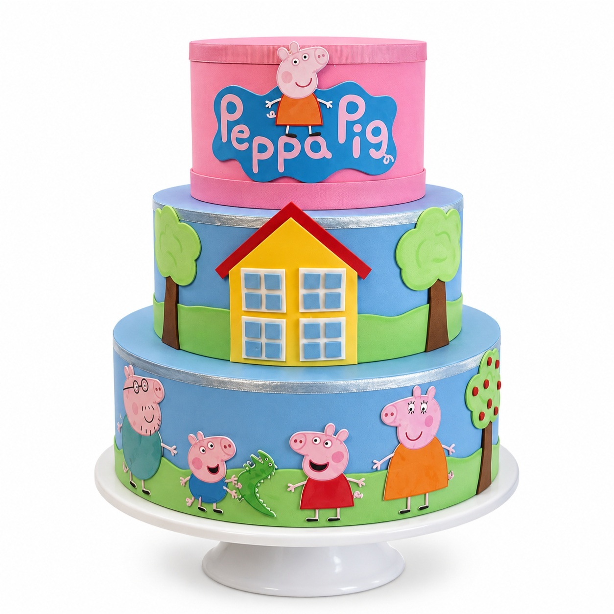 Bolo Falso - Peppa Pig - Cultivar Sonhos