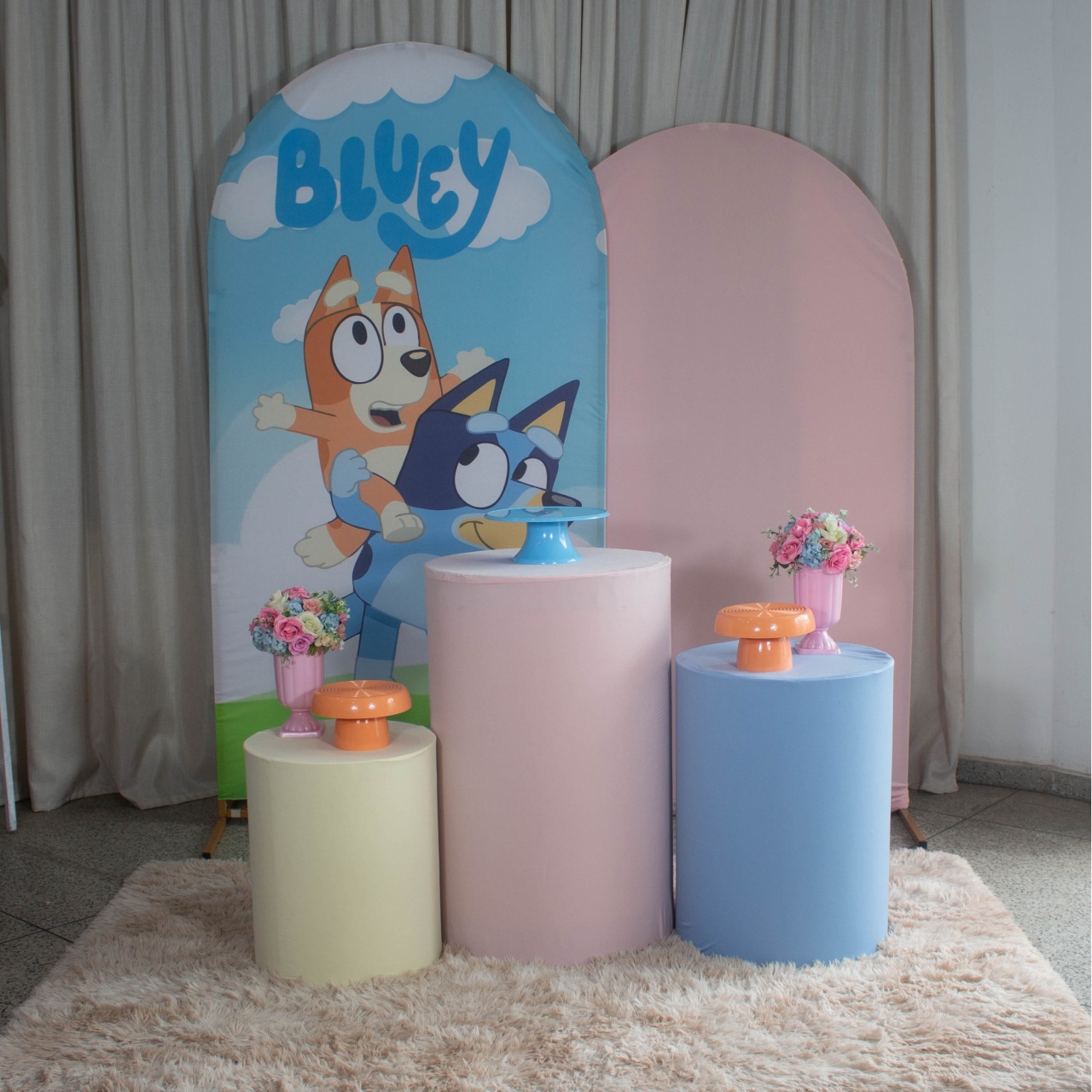 Decoração Bluey Menina - Romano Kit M. - Cultivar Sonhos
