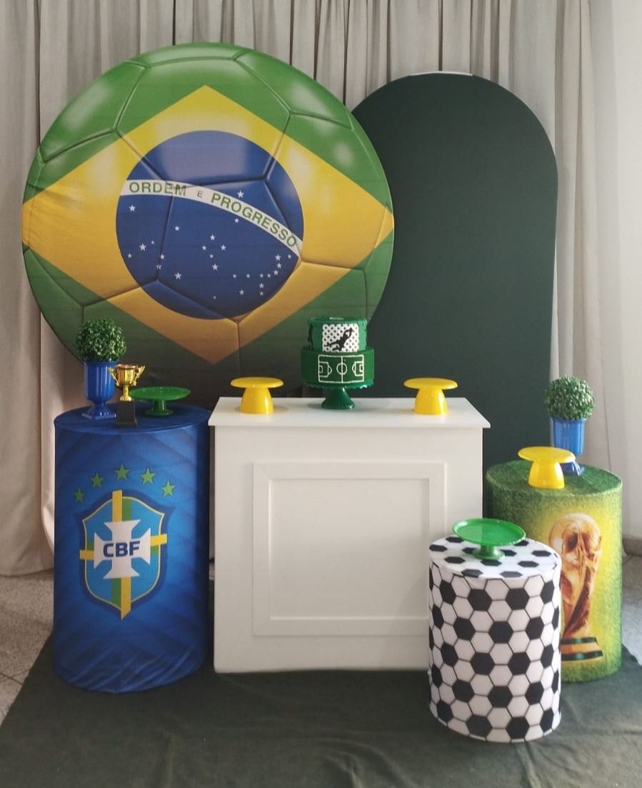 Decoração Copa Brasil - Kit G - Cultivar Sonhos