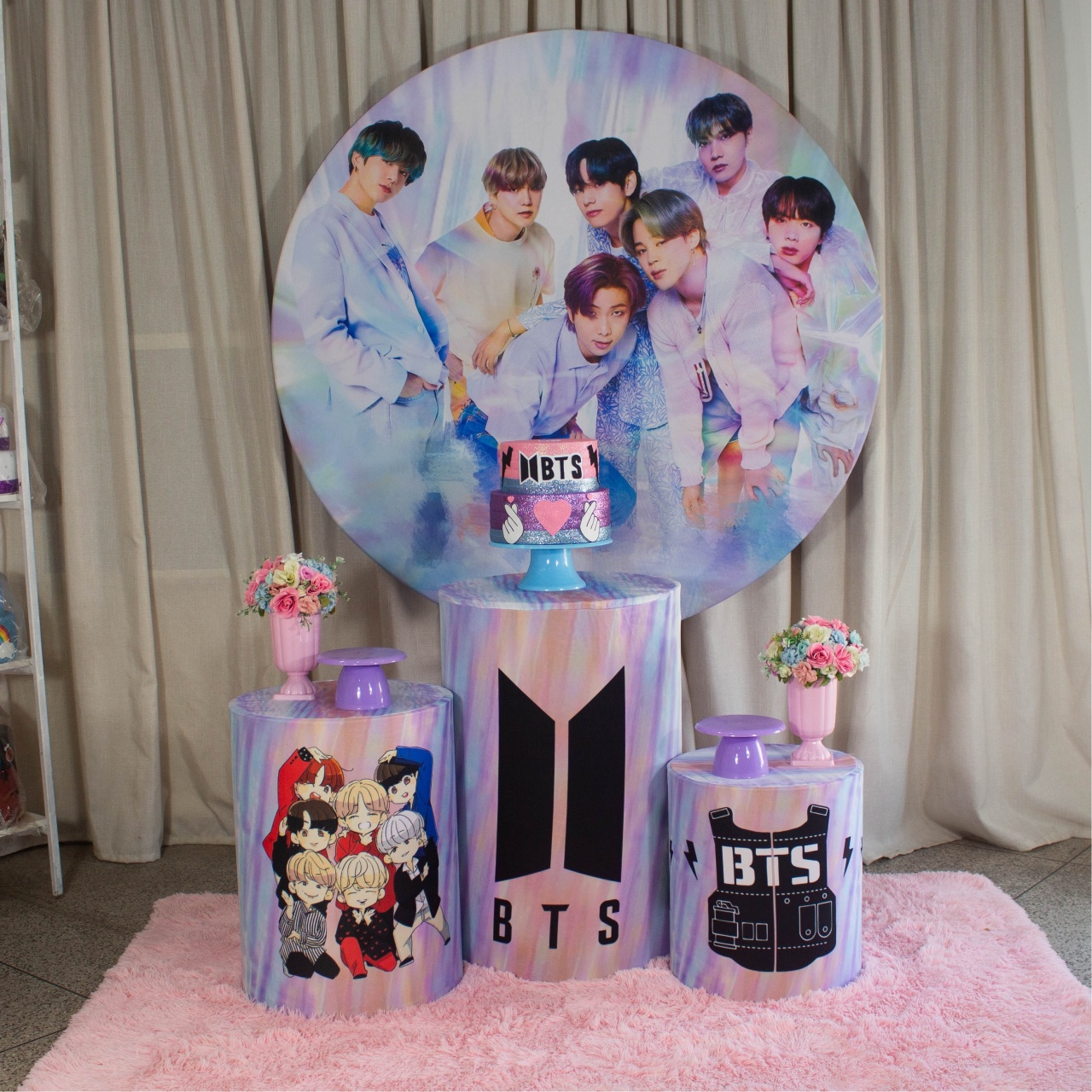 Decoração Bts - Kit M. - Cultivar Sonhos