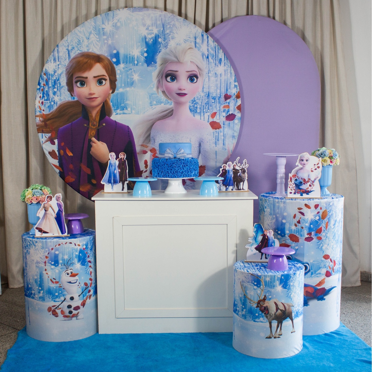 Decoração Frozen - Kit G. - Cultivar Sonhos
