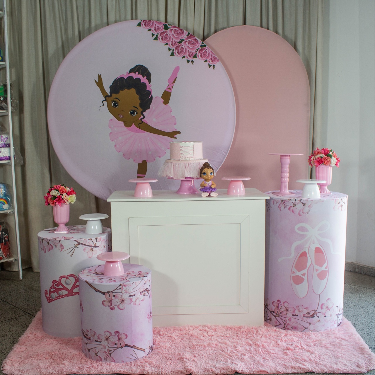 Decoração Bailarina 2 - Kit G. - Cultivar Sonhos