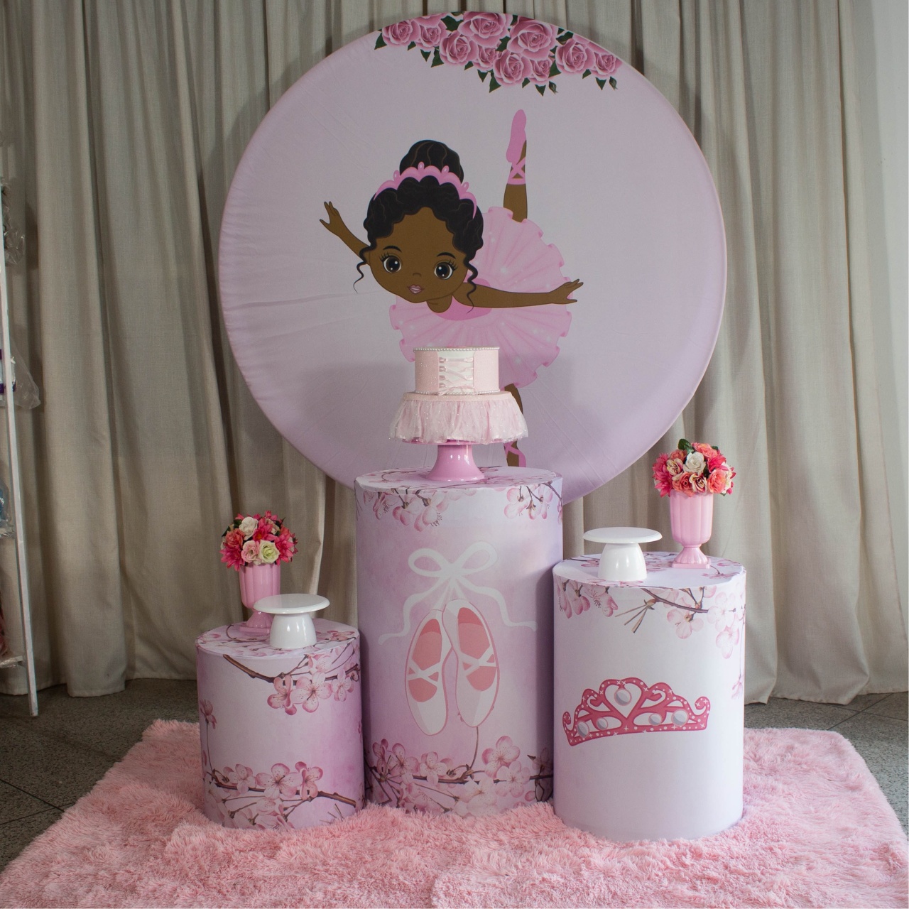 Decoração Bailarina 2 - Kit M. - Cultivar Sonhos