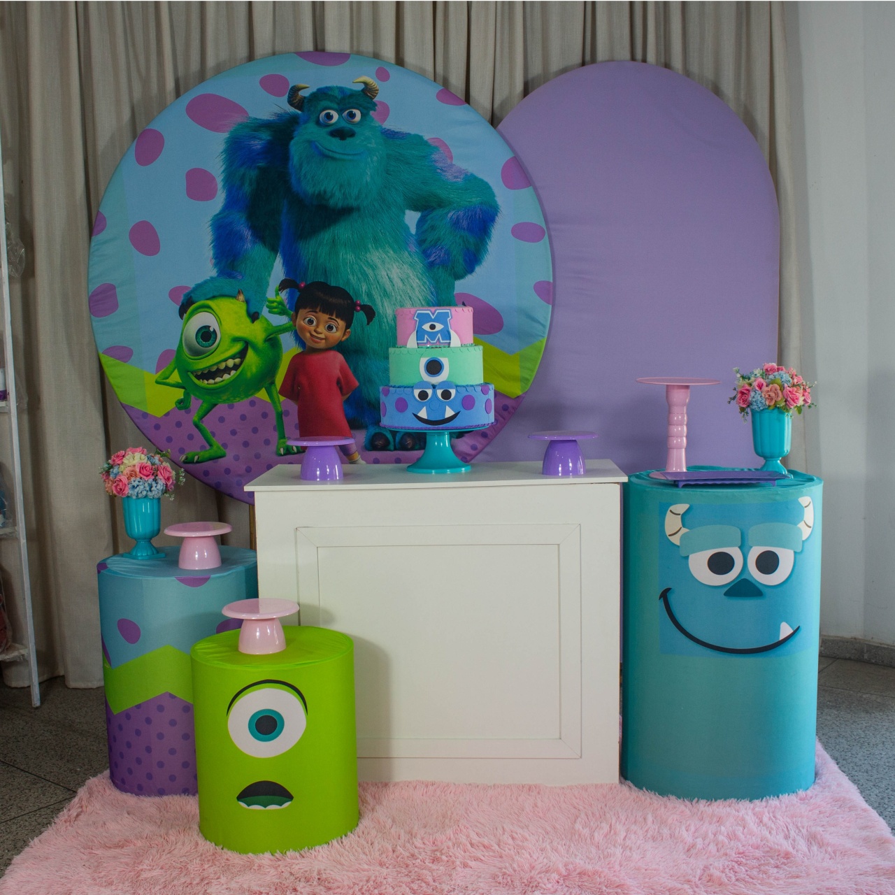 Decoração Monstro Sa Boo - Kit G. - Cultivar Sonhos