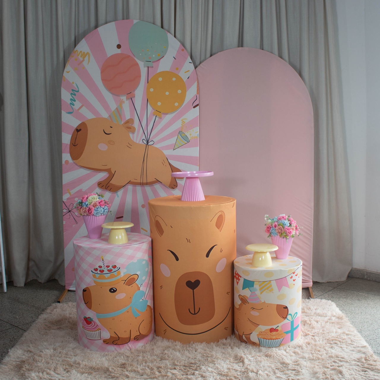 Decoração Capivara Romano - Kit M. - Cultivar Sonhos