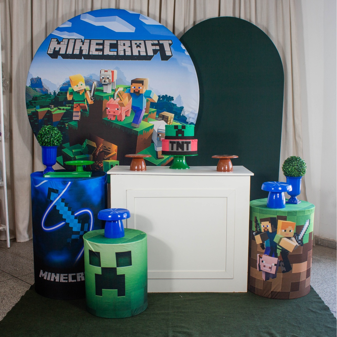 Decoração Minecraft - Kit G. - Cultivar Sonhos