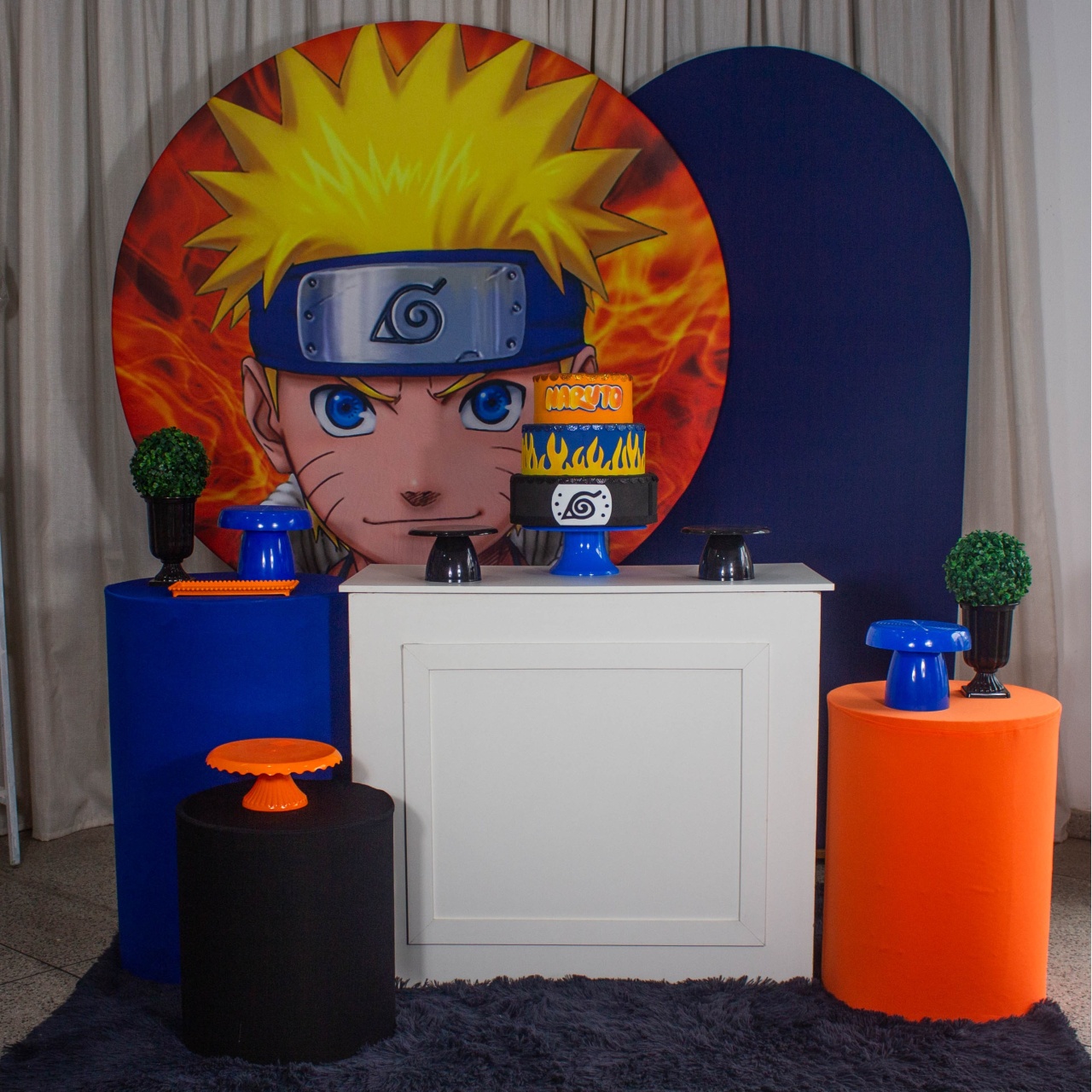Decoração Naruto - Kit G. - Cultivar Sonhos