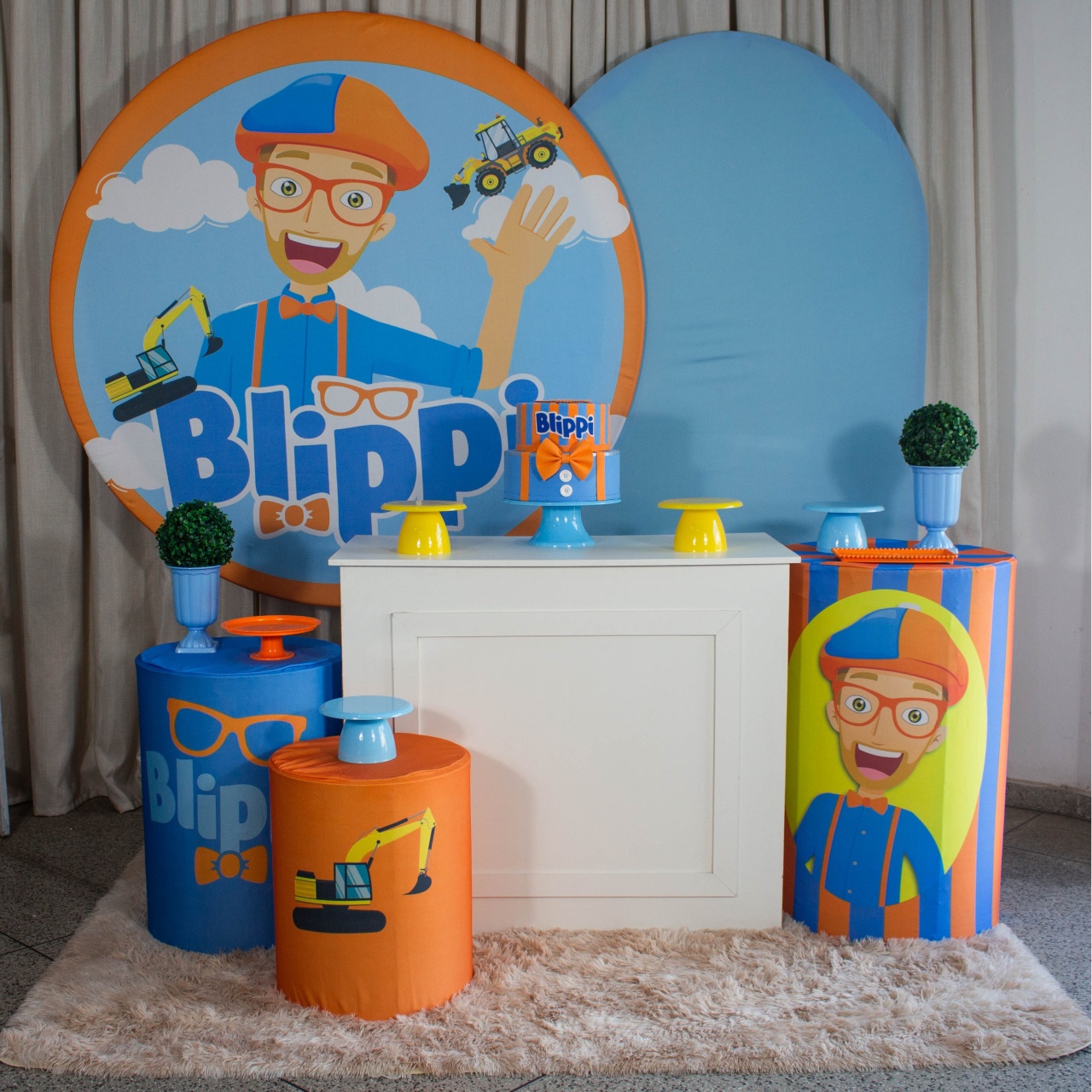 Decoração Blippi - Kit G. - Cultivar Sonhos