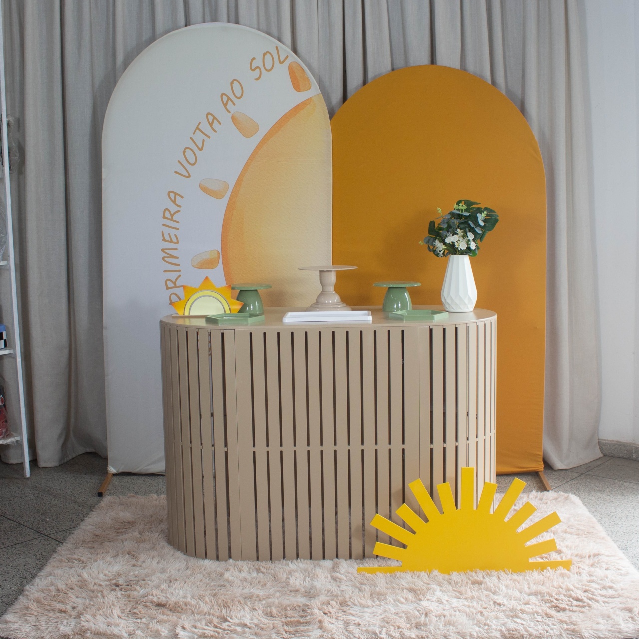 Decoração Primeira Volta Ao Sol - Cultivar Sonhos