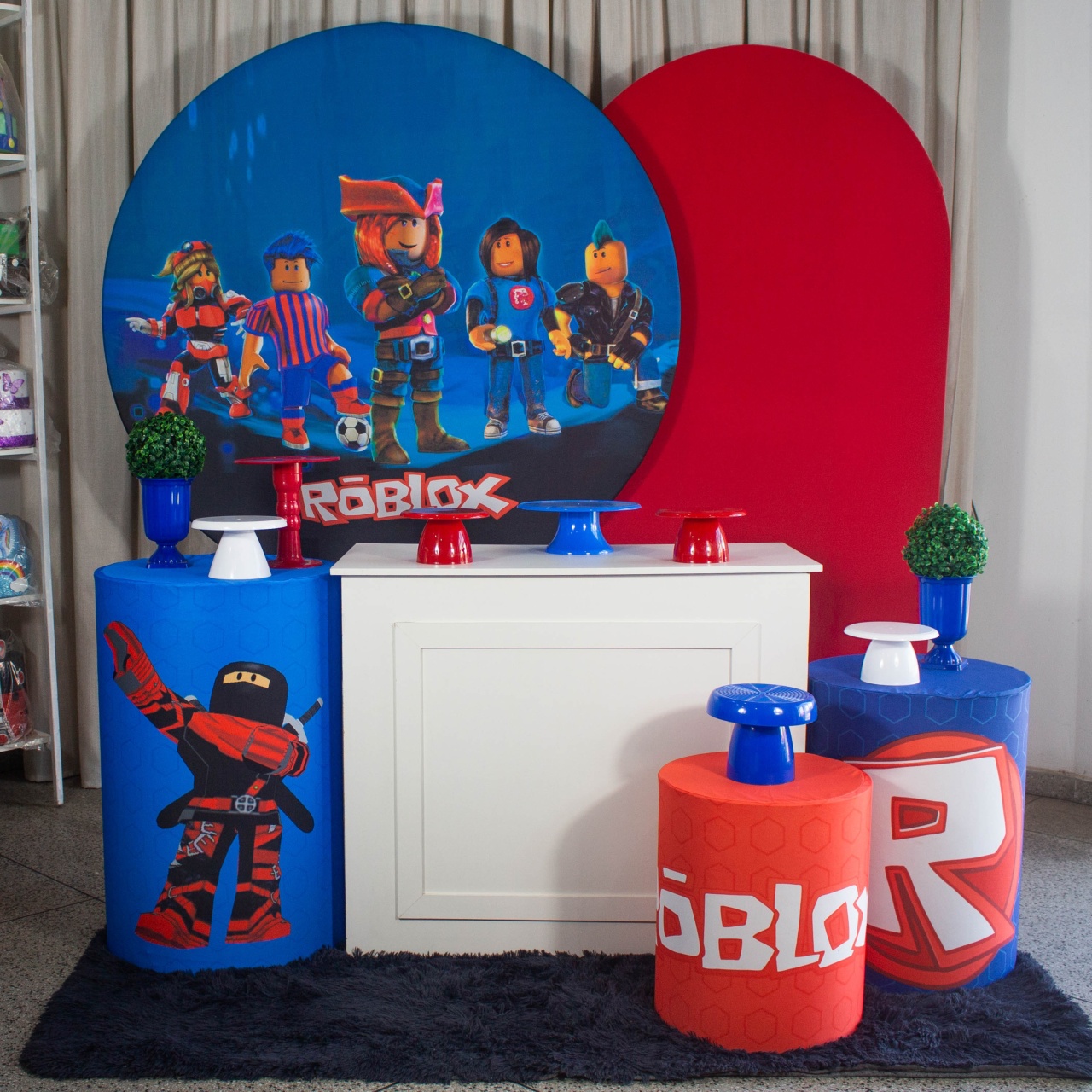 Decoração Roblox Menino 2 - Kit G. - Cultivar Sonhos