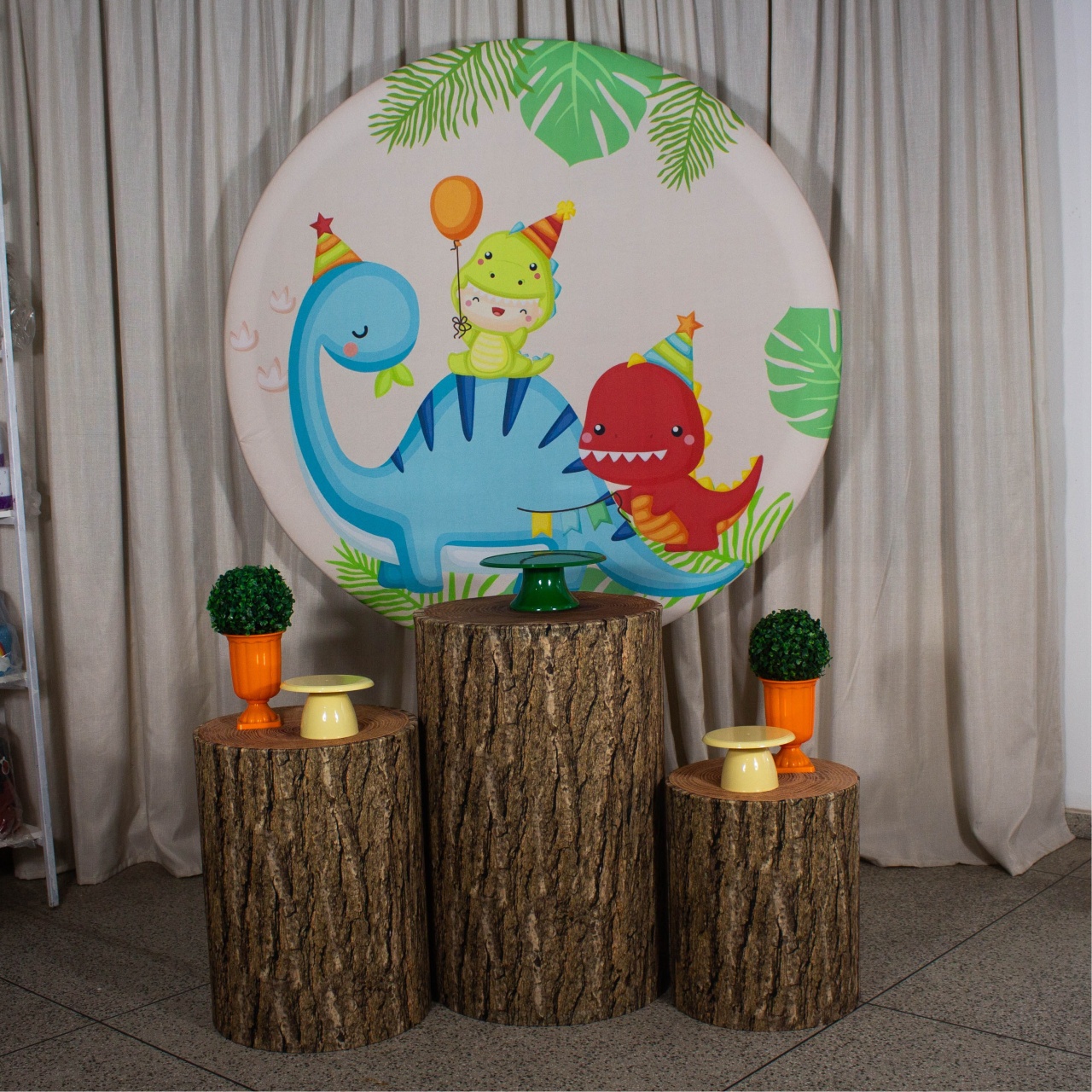 Decoração Dino Baby 2 - Kit P. - Cultivar Sonhos