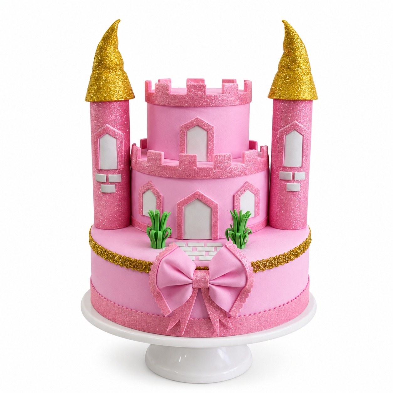 Bolo Falso - Castelo Princesas - Cultivar Sonhos