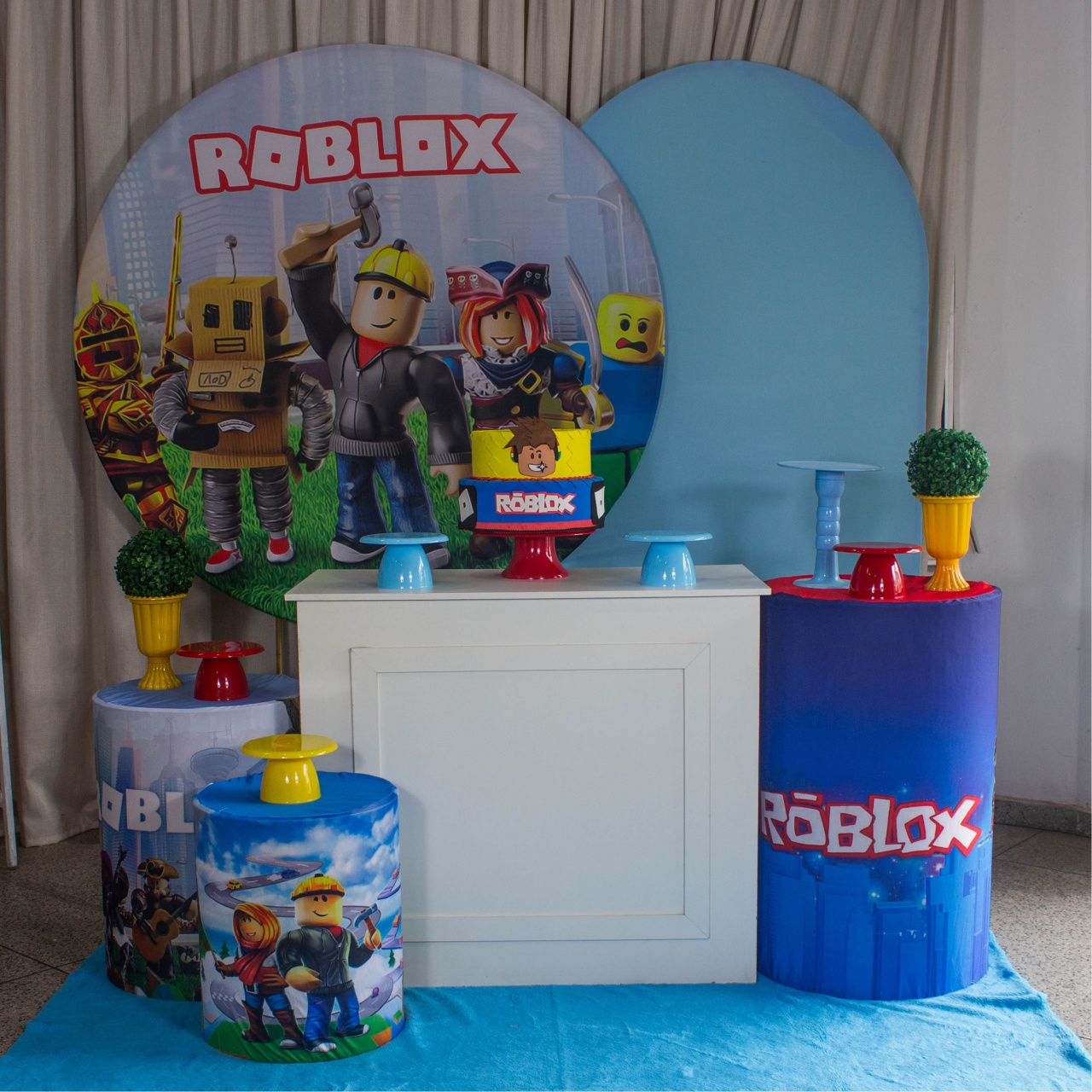 Decoração Roblox Menino 1 - Kit G. - Cultivar Sonhos