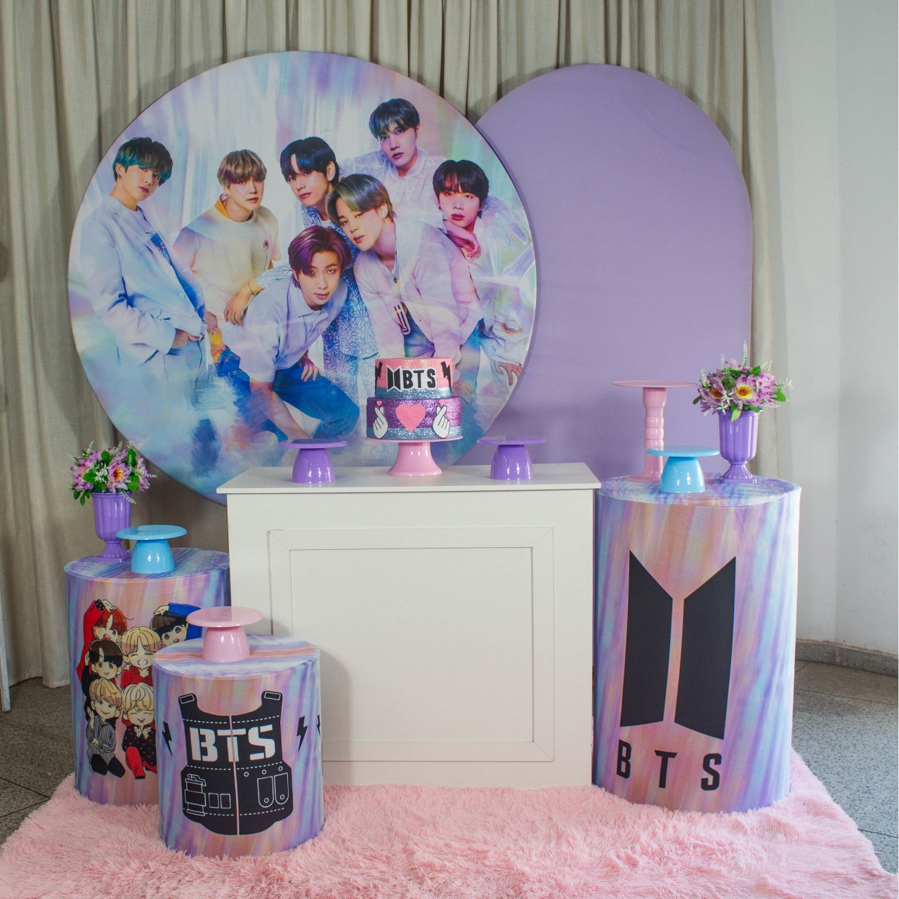 Decoração Bts - Kit G. - Cultivar Sonhos