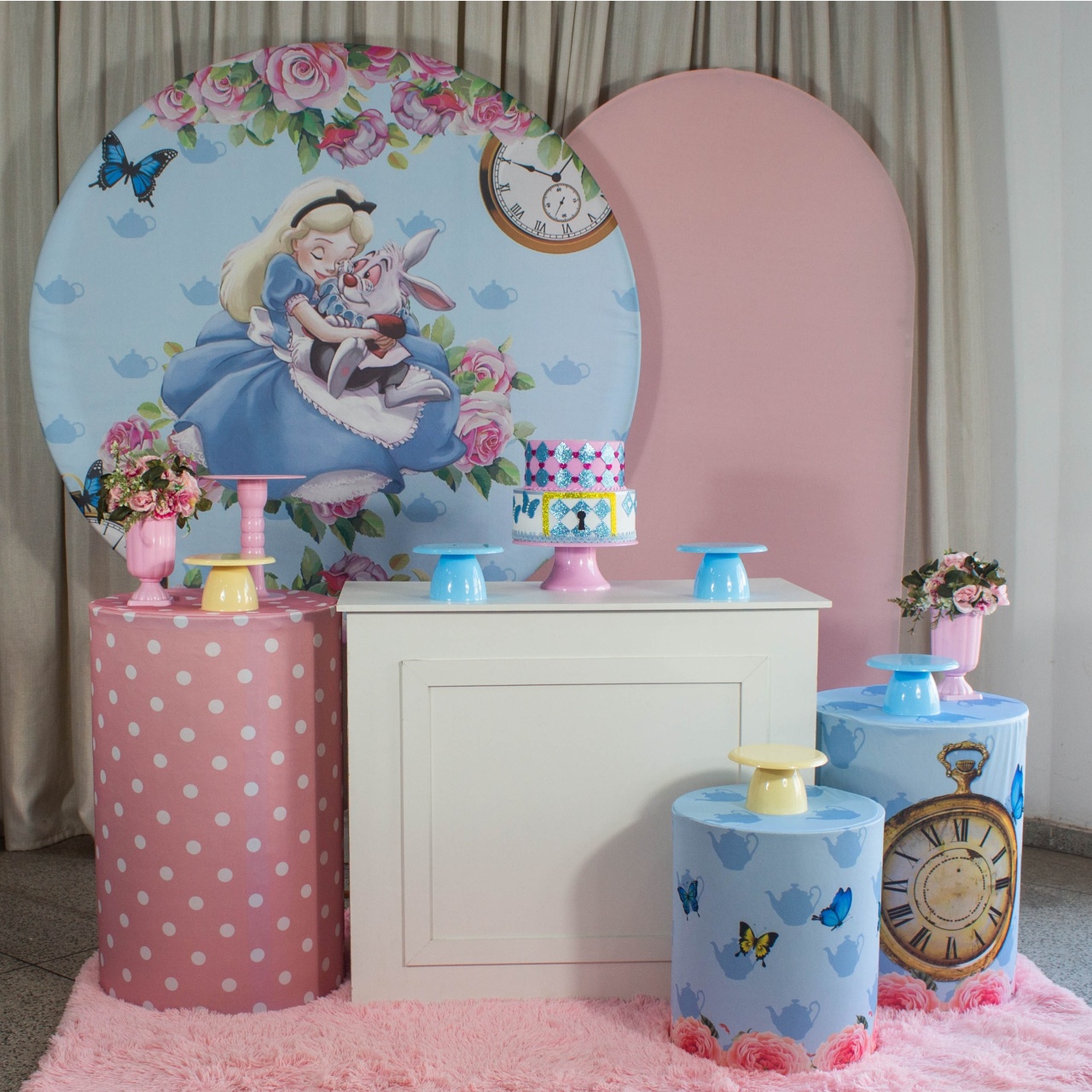 Decoração Alice No Pais das Maravilhas - Kit G. - Cultivar Sonhos