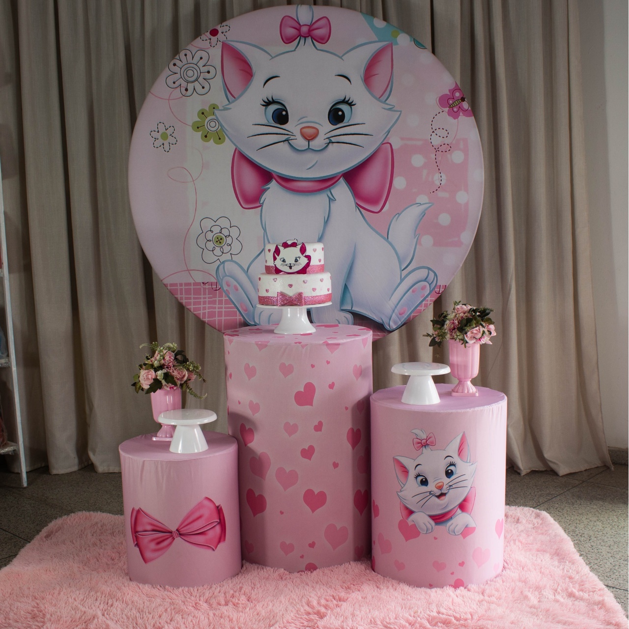 Decoração Gatinha Marie - Kit M. - Cultivar Sonhos