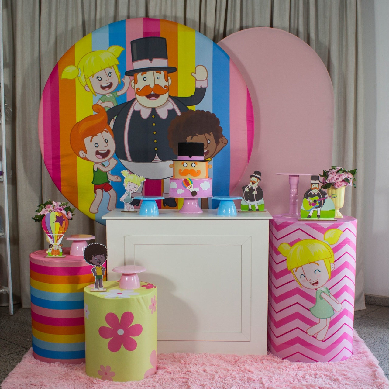 Decoração Mundo Bita Menina - Kit G. - Cultivar Sonhos