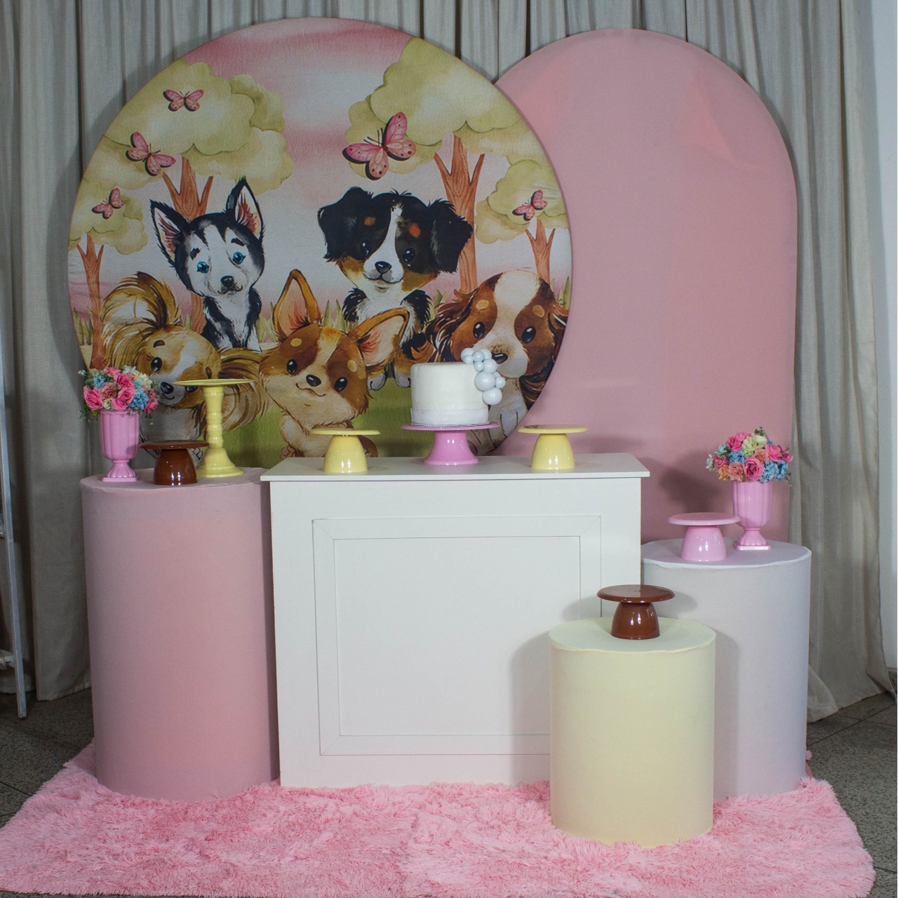 Decoração Cachorrinhos - Kit G. - Cultivar Sonhos