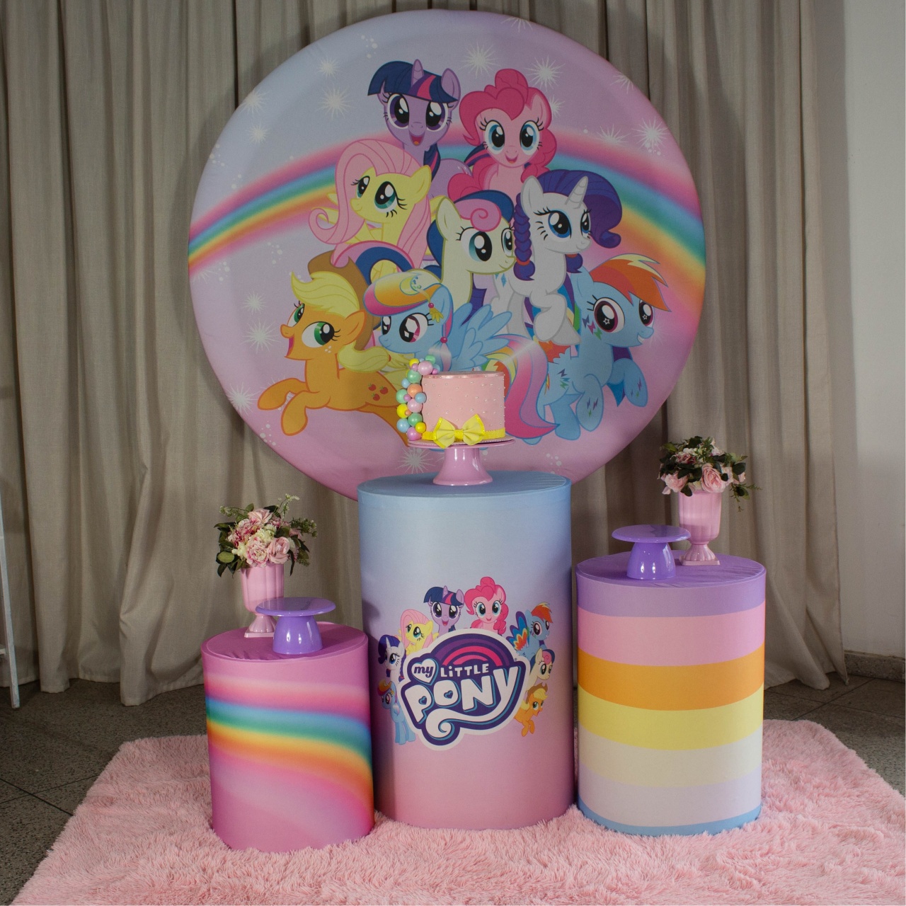 Decoração My Little Pony 1 - Kit M. - Cultivar Sonhos