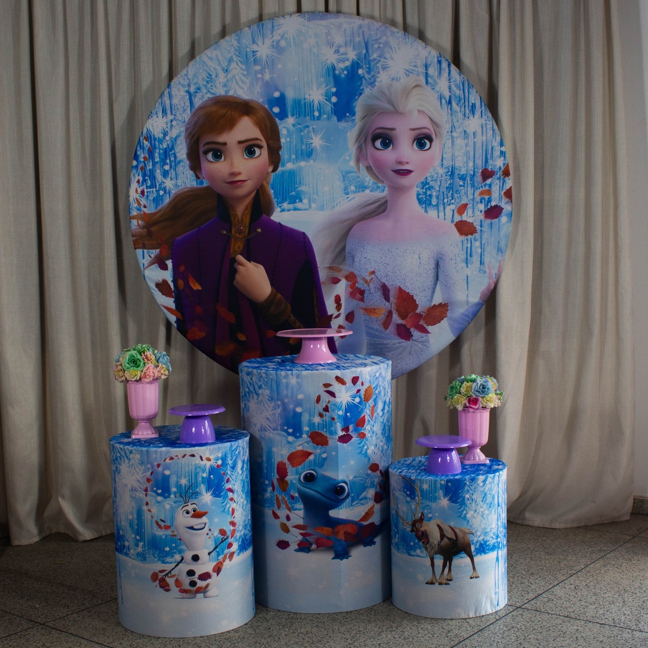 Decoração Frozen - Kit P. - Cultivar Sonhos