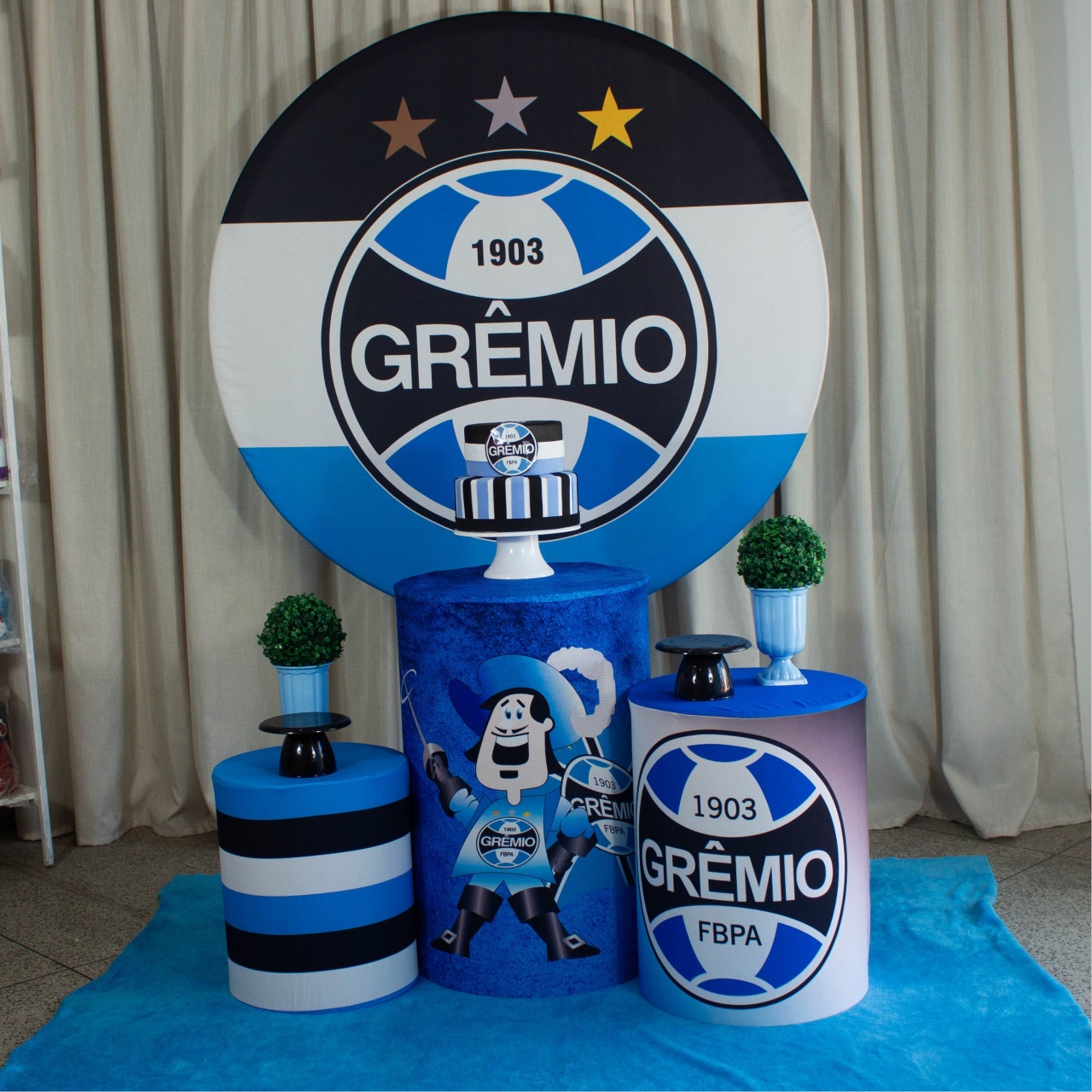 Decoração Grêmio - Kit M. - Cultivar Sonhos