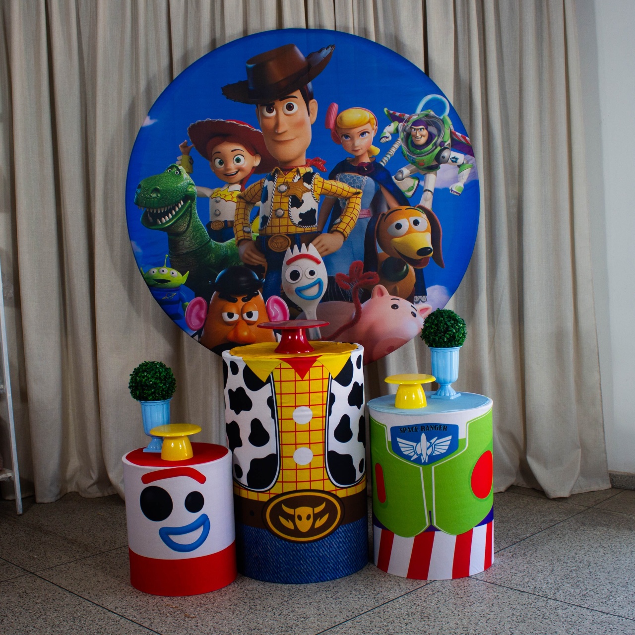 Decoração Toy Story - Kit P. - Cultivar Sonhos