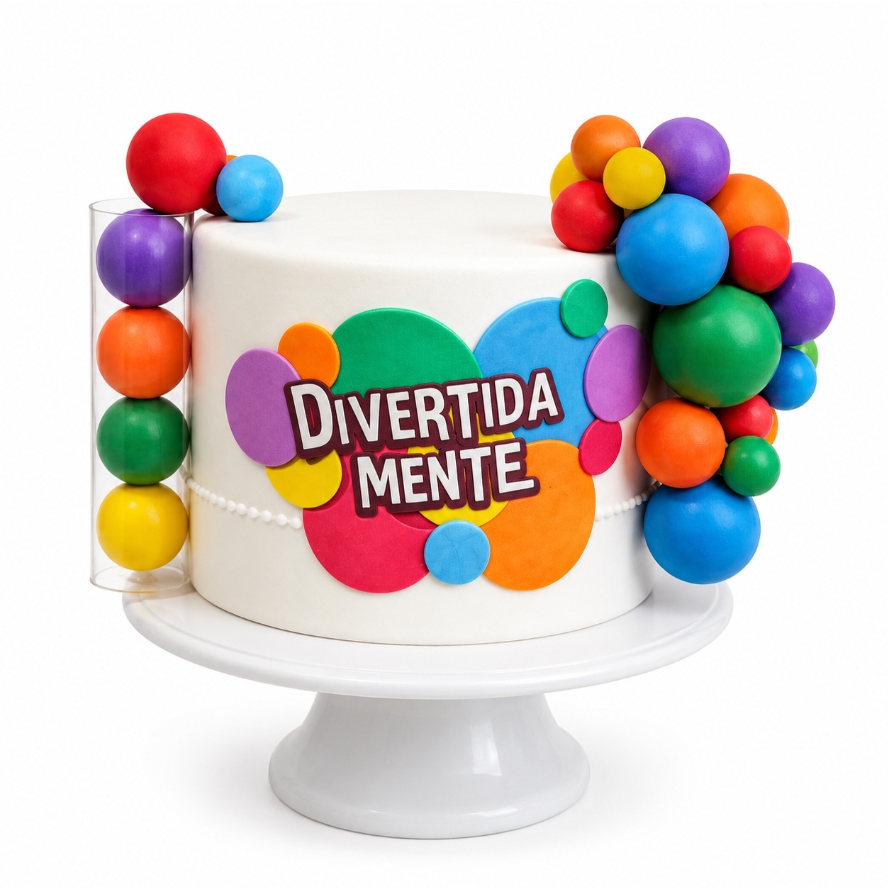 Bolo Falso - Divertidamente - Cultivar Sonhos