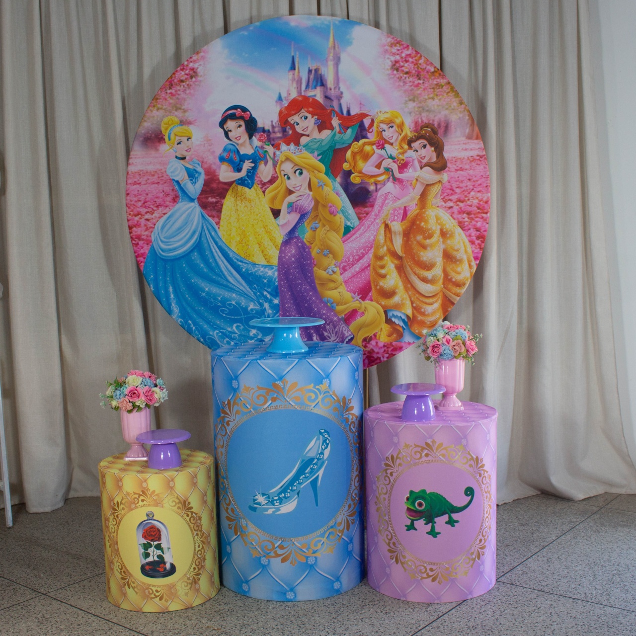 Decoração Princesas Disney - Kit P. - Cultivar Sonhos