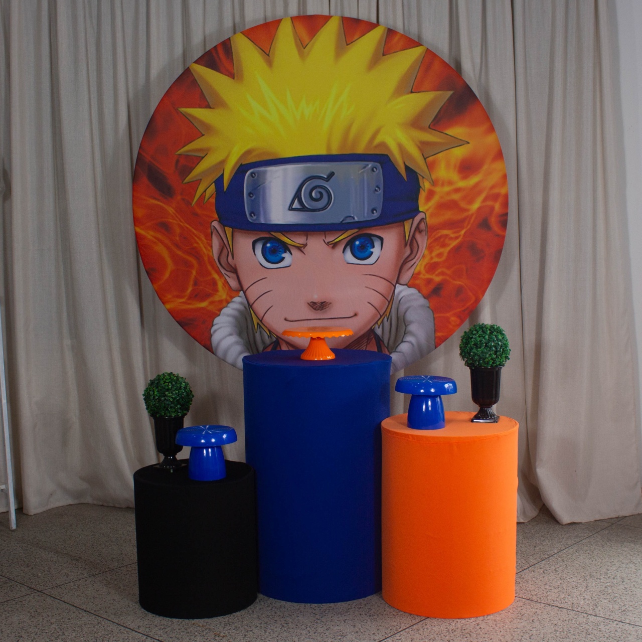 Decoração Naruto - Kit P. - Cultivar Sonhos