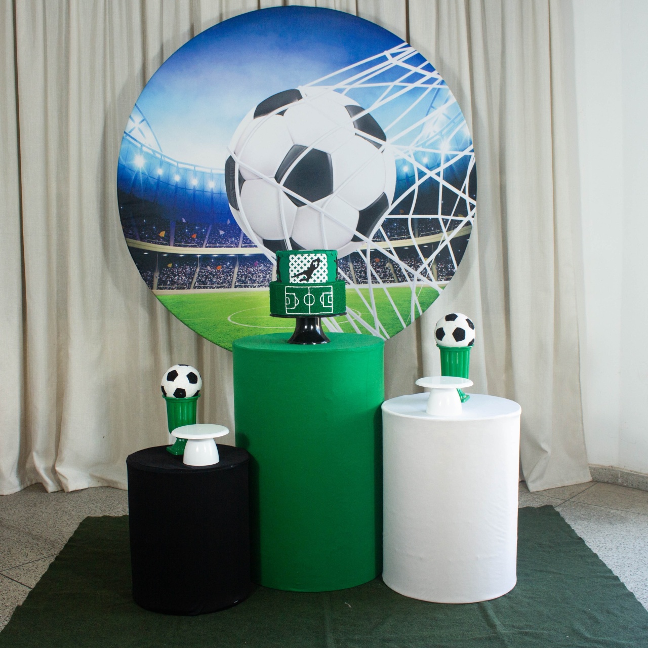 Decoração Futebol  - Kit M. - Cultivar Sonhos