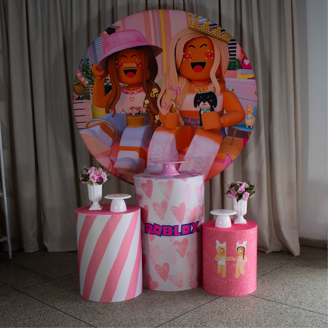 Decoração Roblox Menina - Kit P. - Cultivar Sonhos