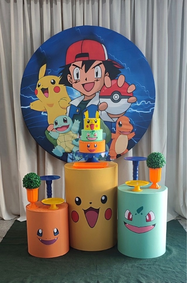 Decoração Pokémon - Cultivar Sonhos
