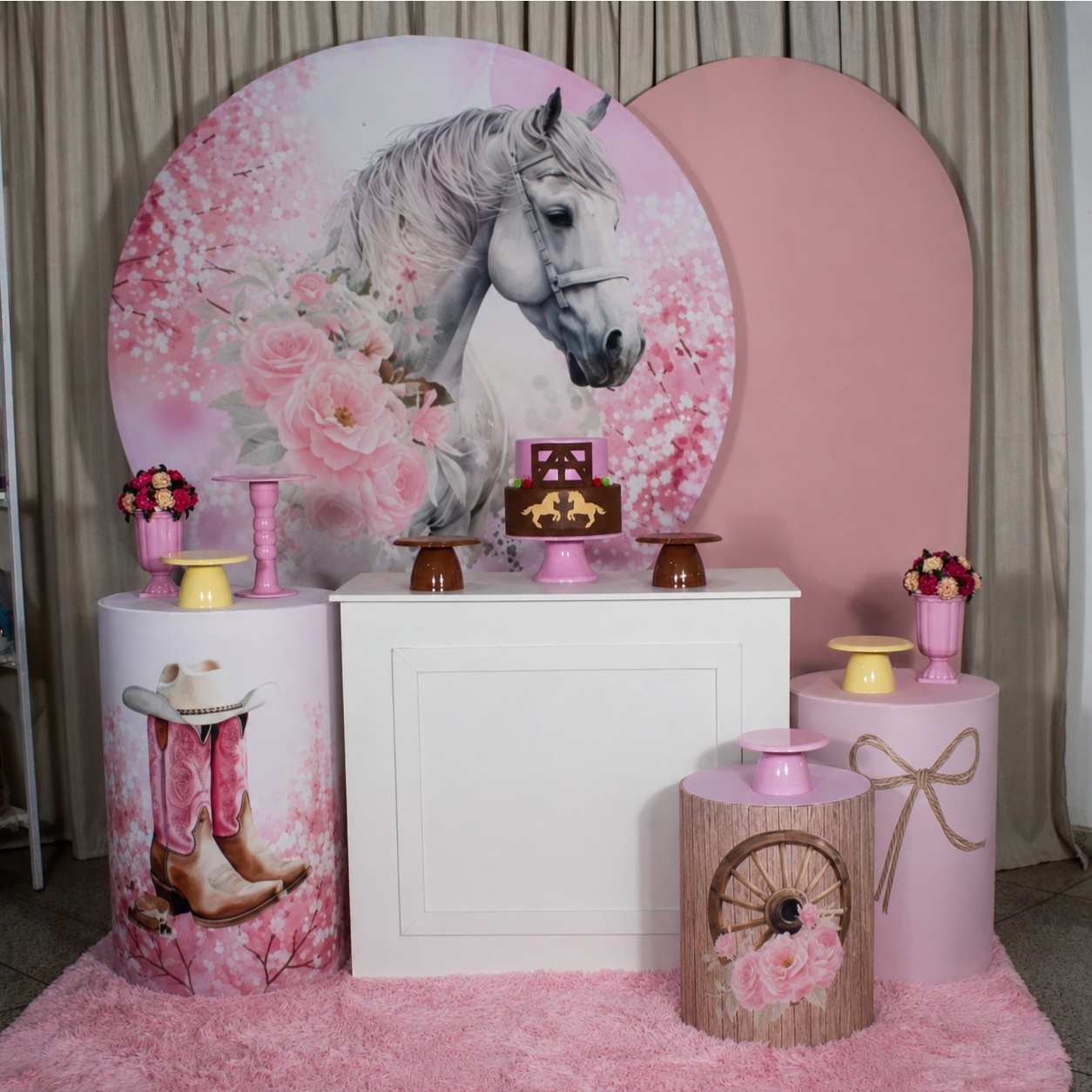 Decoração Boiadeira / Cavalo - Kit G. - Cultivar Sonhos