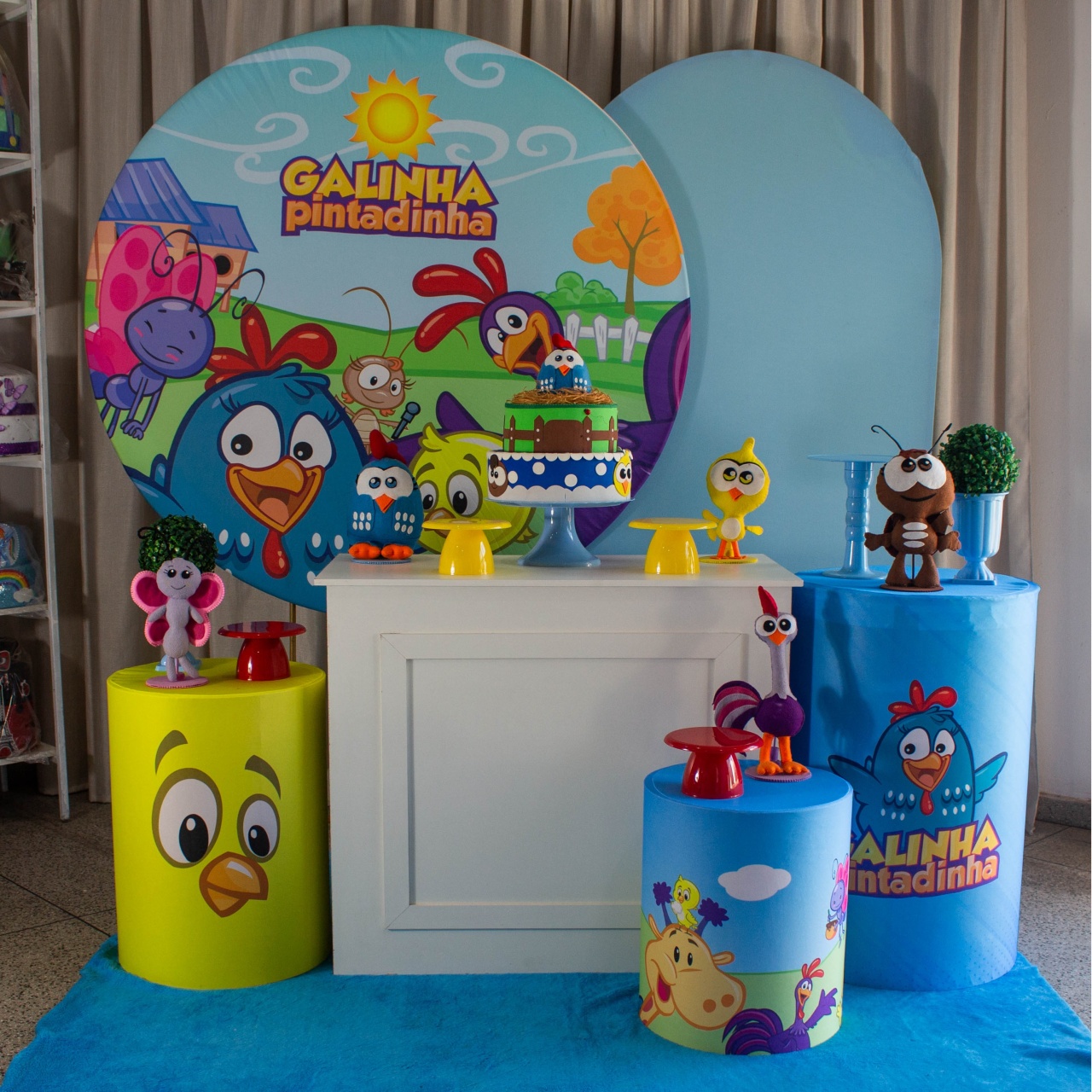 Decoração Galinha Pintadinha - Kit G. - Cultivar Sonhos