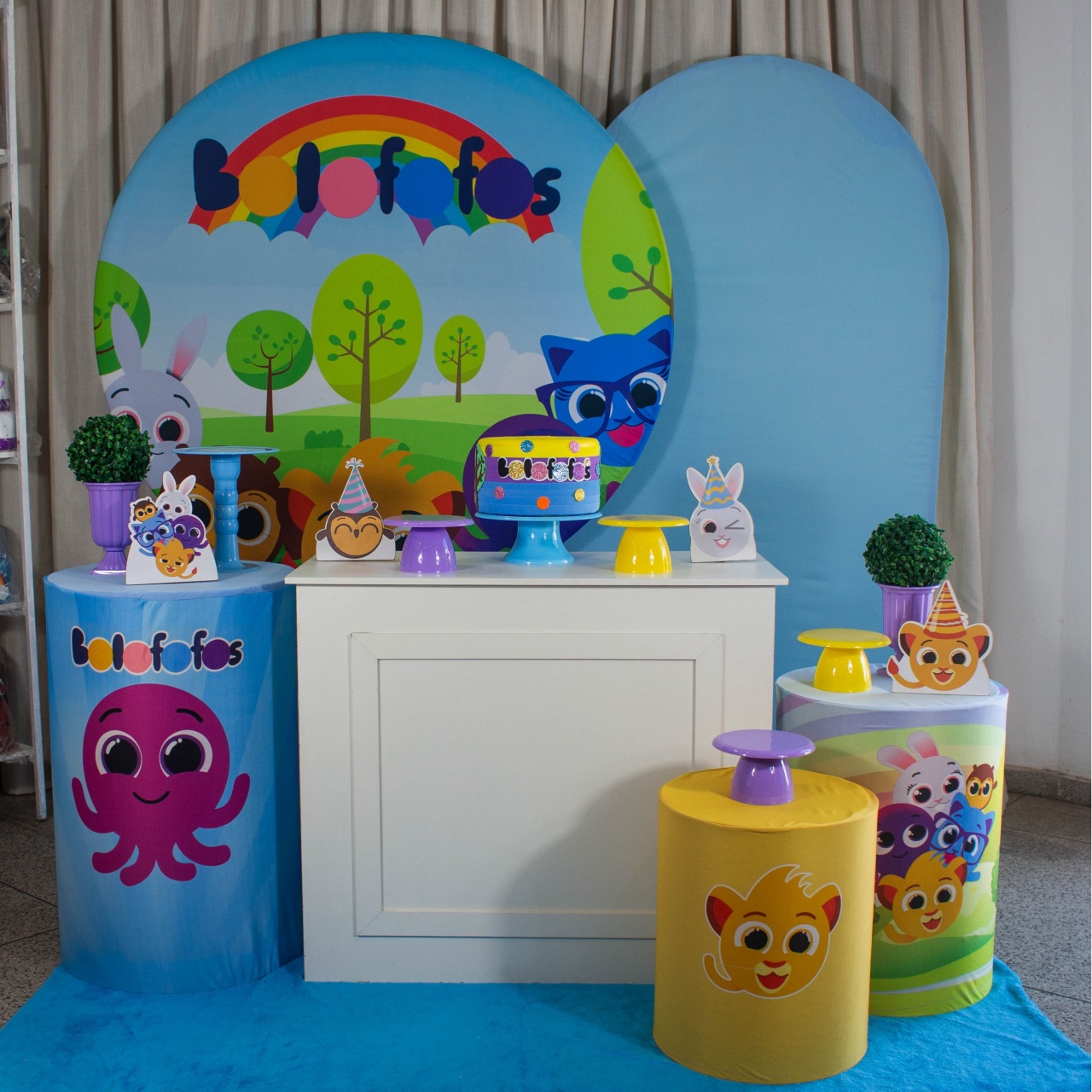 Decoração Bolofofos 1 - Kit G. - Cultivar Sonhos