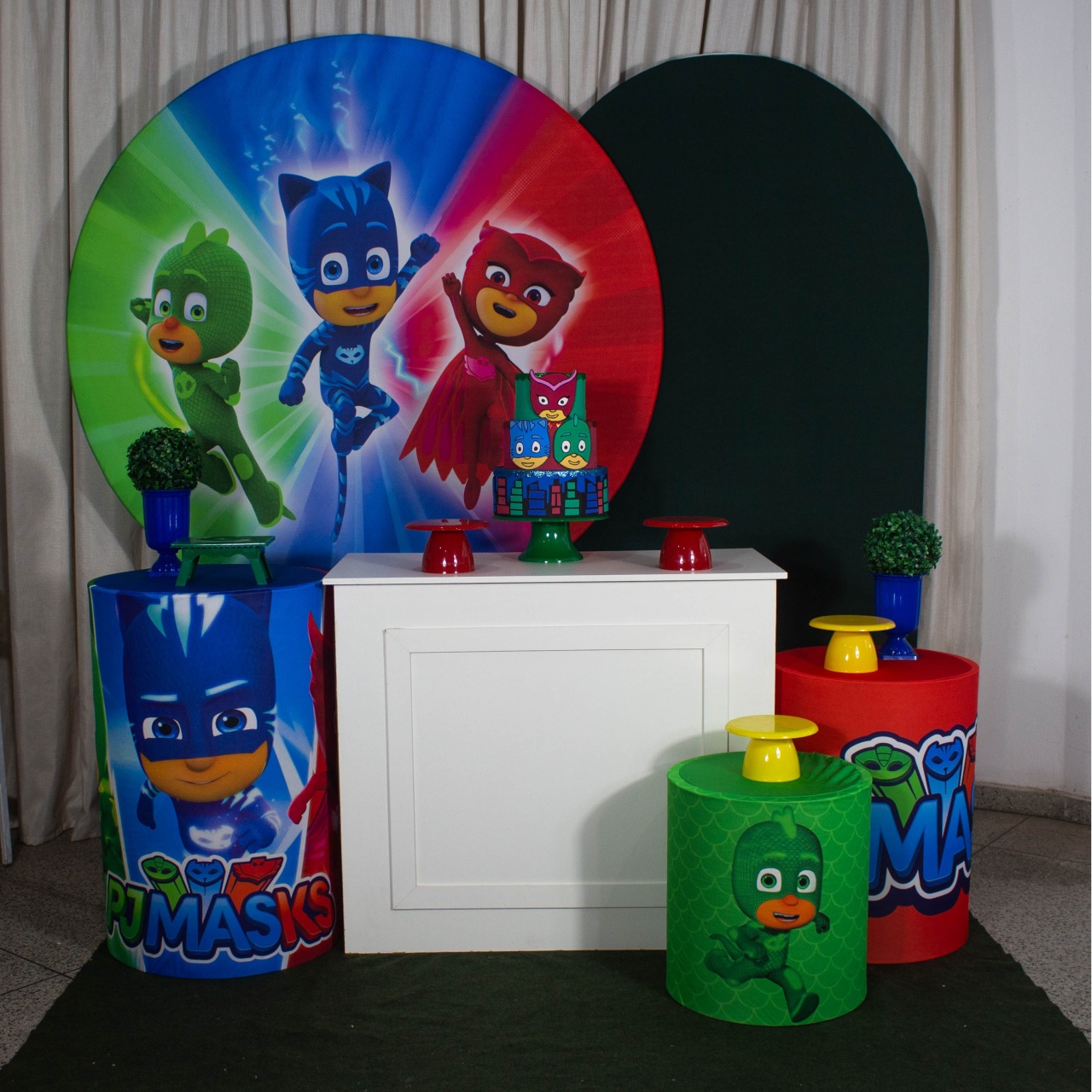 Decoração Pj Masks - Kit G. - Cultivar Sonhos