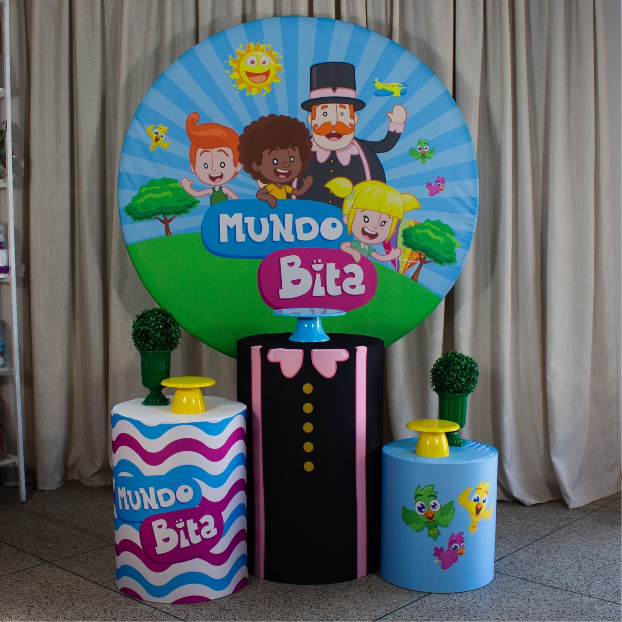 Decoração Mundo Bita Menino - Kit P. - Cultivar Sonhos