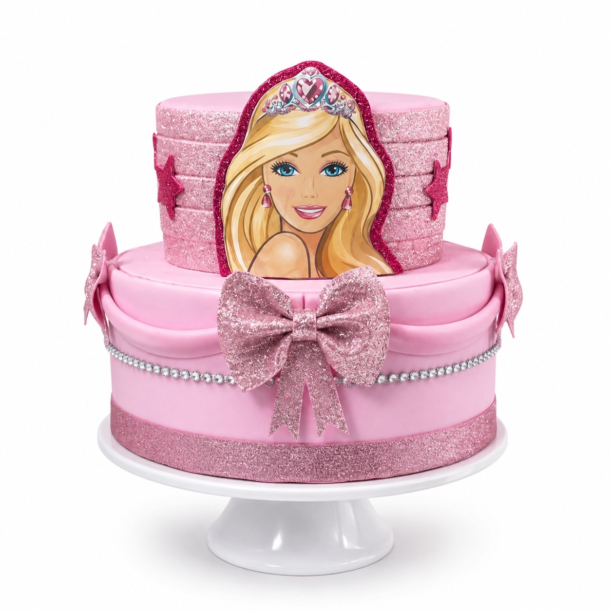 Bolo Falso - Barbie 2 - Cultivar Sonhos