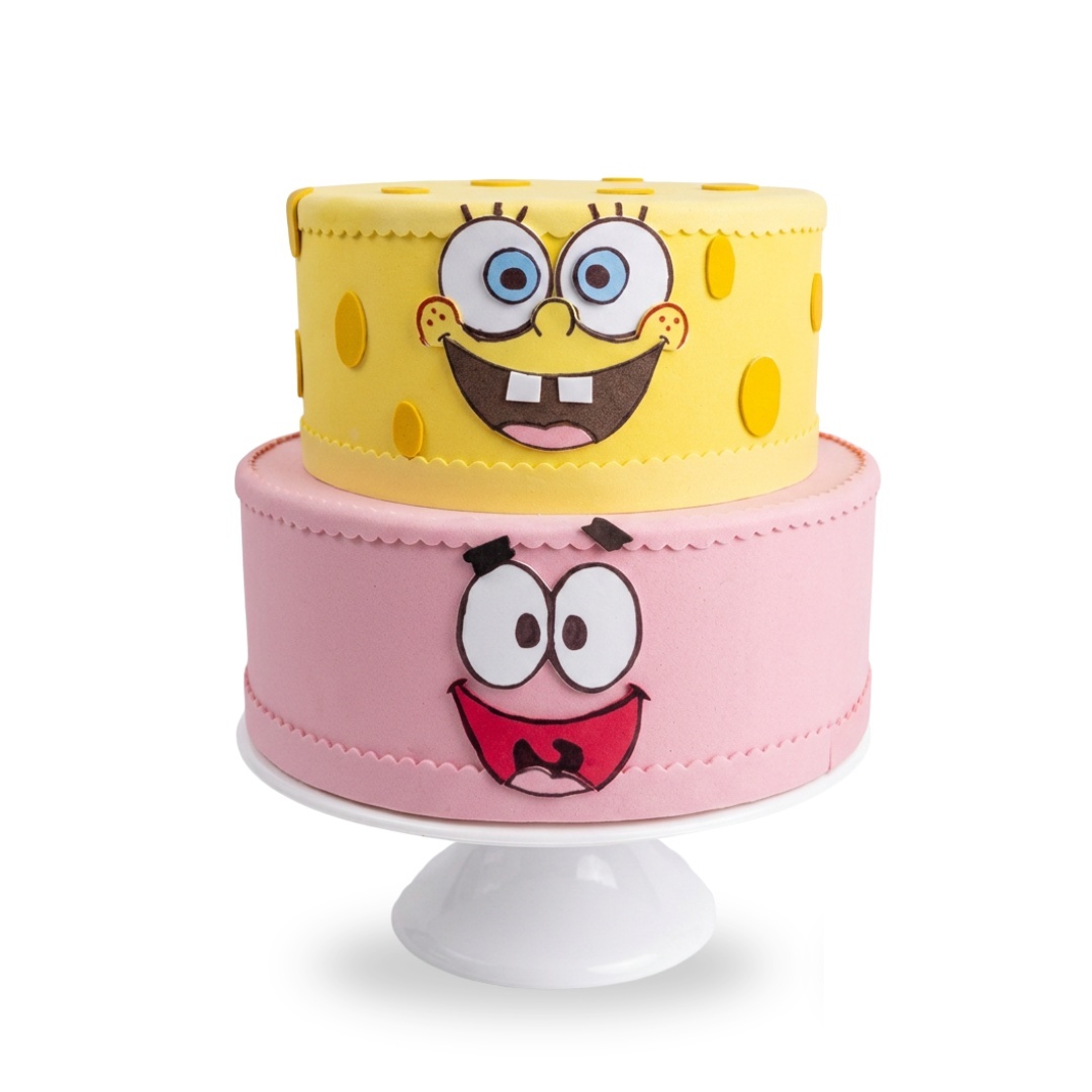 Bolo Falso - Bob Esponja - Cultivar Sonhos