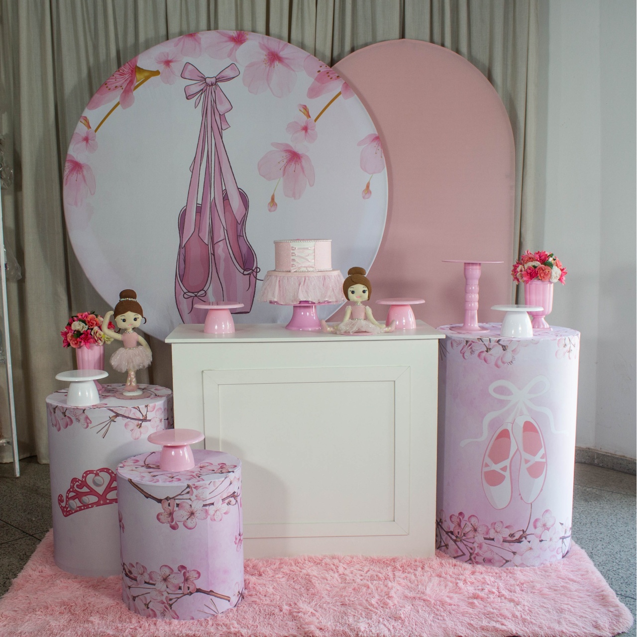 Decoração Bailarina 1 - Kit G. - Cultivar Sonhos