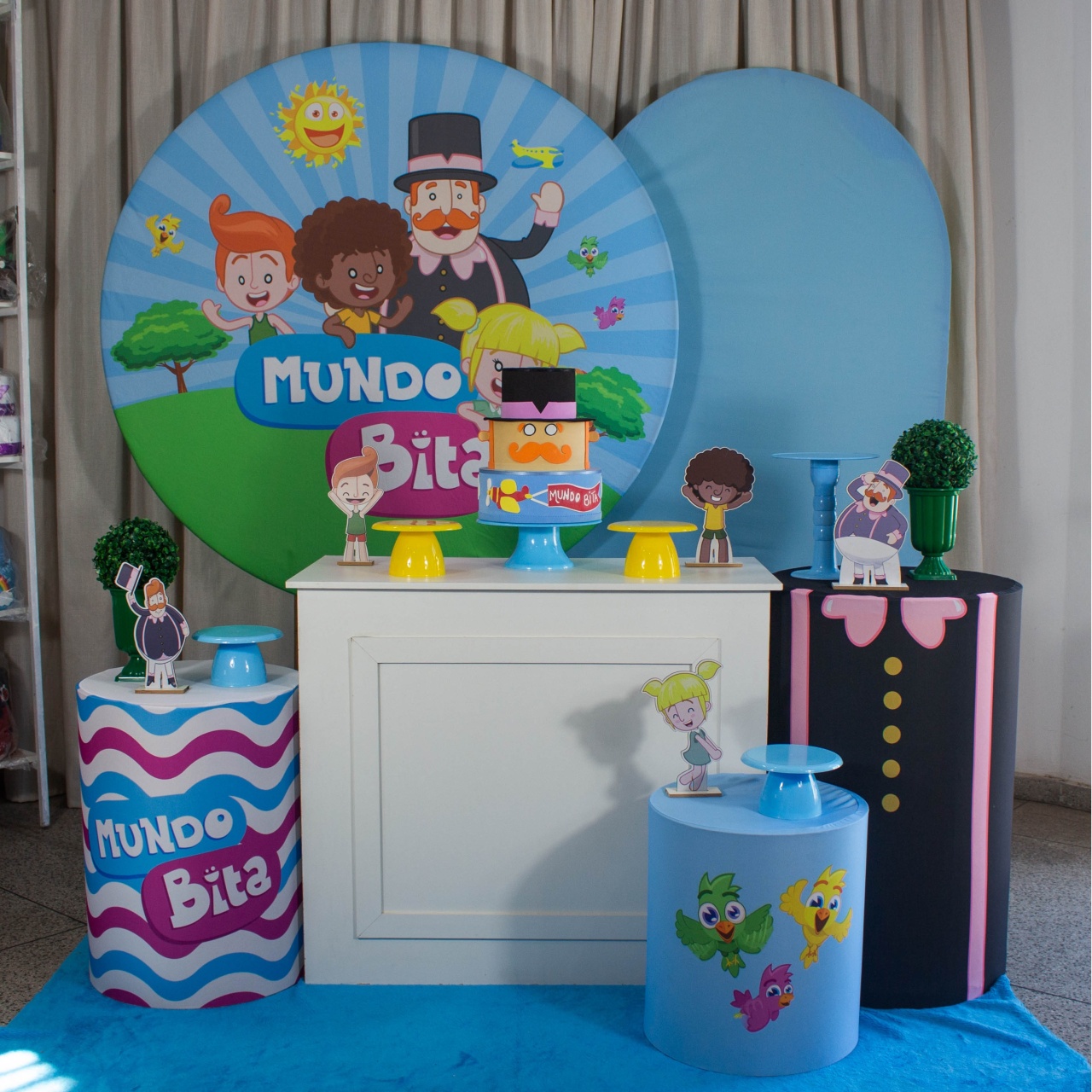 Decoração Mundo Bita Menino - Kit G. - Cultivar Sonhos