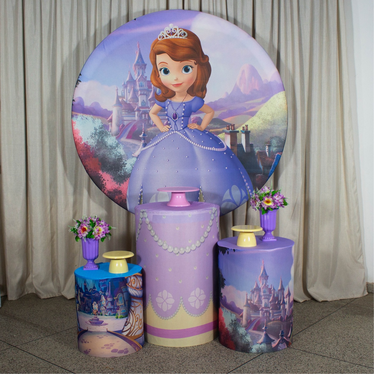 Decoração Princesinha Sofia - Kit P. - Cultivar Sonhos