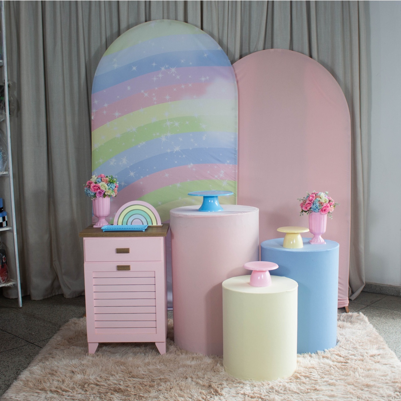 Decoração Arco Iris - Romano Kit G. - Cultivar Sonhos