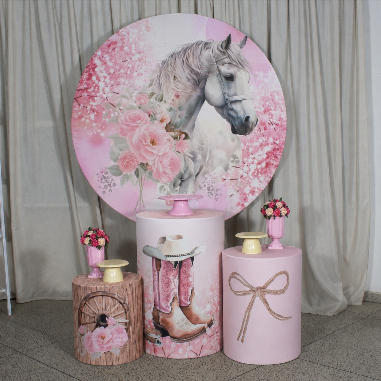 Decoração Boiadeira / Cavalo- Kit P. - Cultivar Sonhos