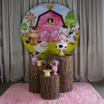 Decoração Fazendinha Rosa - Kit M. - imagem 2