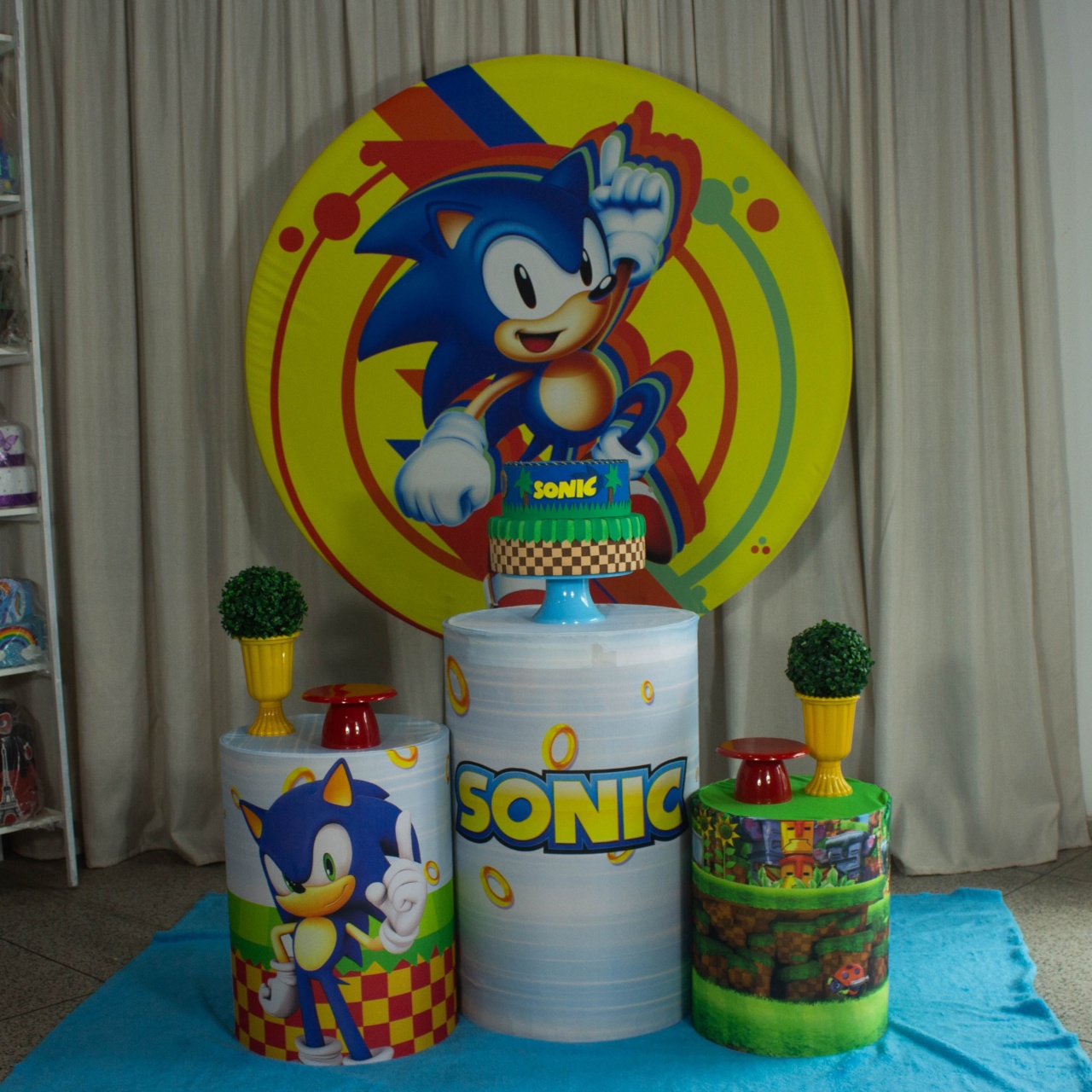 Decoração Sonic - Kit M. - Cultivar Sonhos
