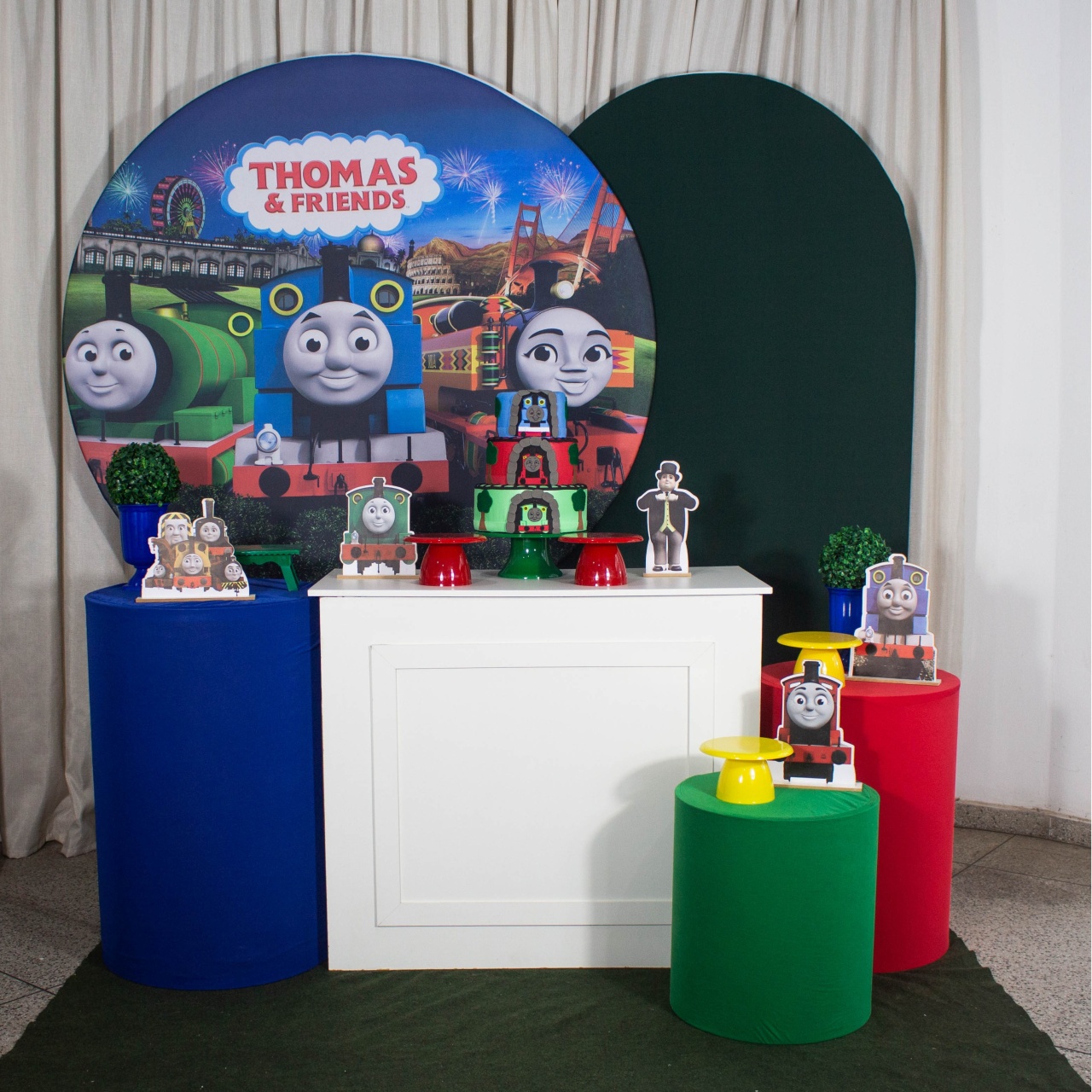 Decoração Thomas O Trem - Kit G. - Cultivar Sonhos