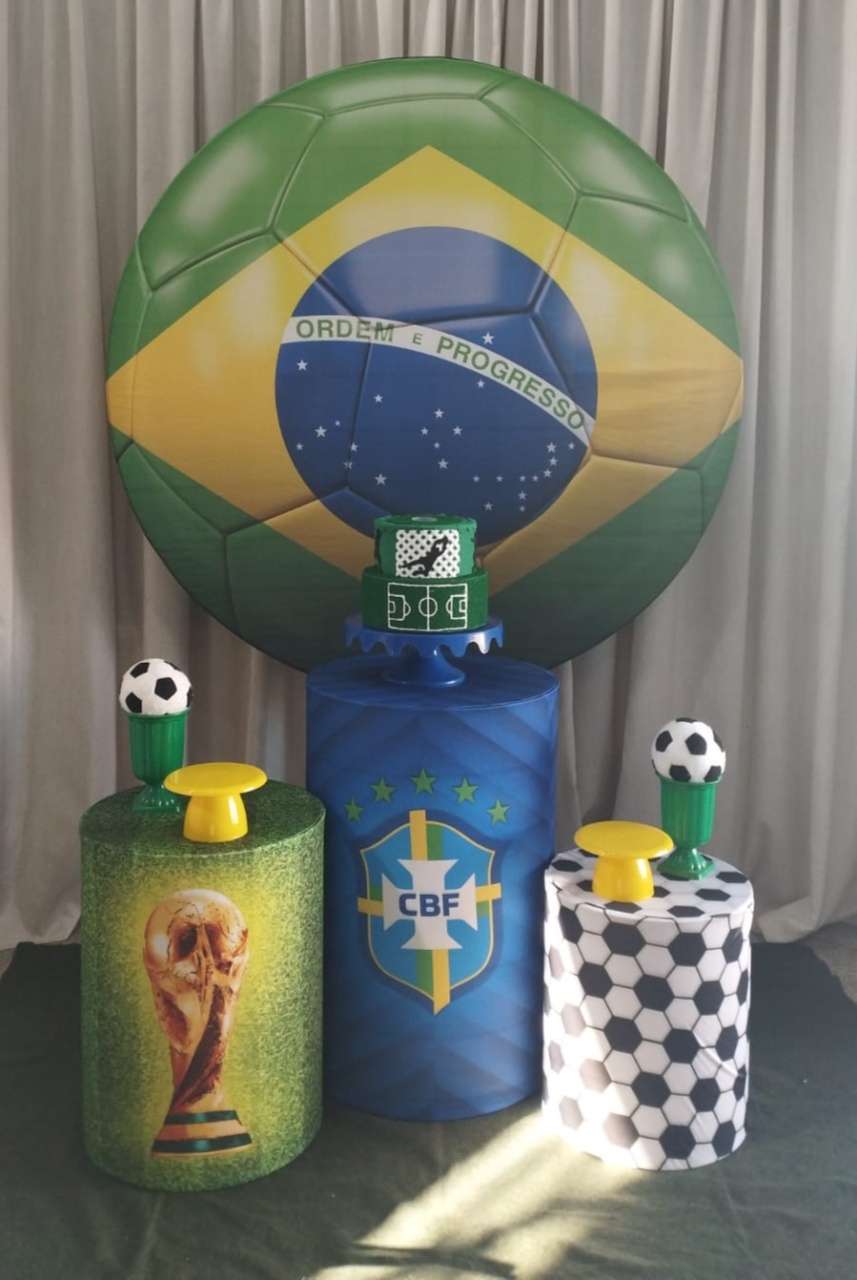 Decoração Copa Brasil - Kit M - Cultivar Sonhos