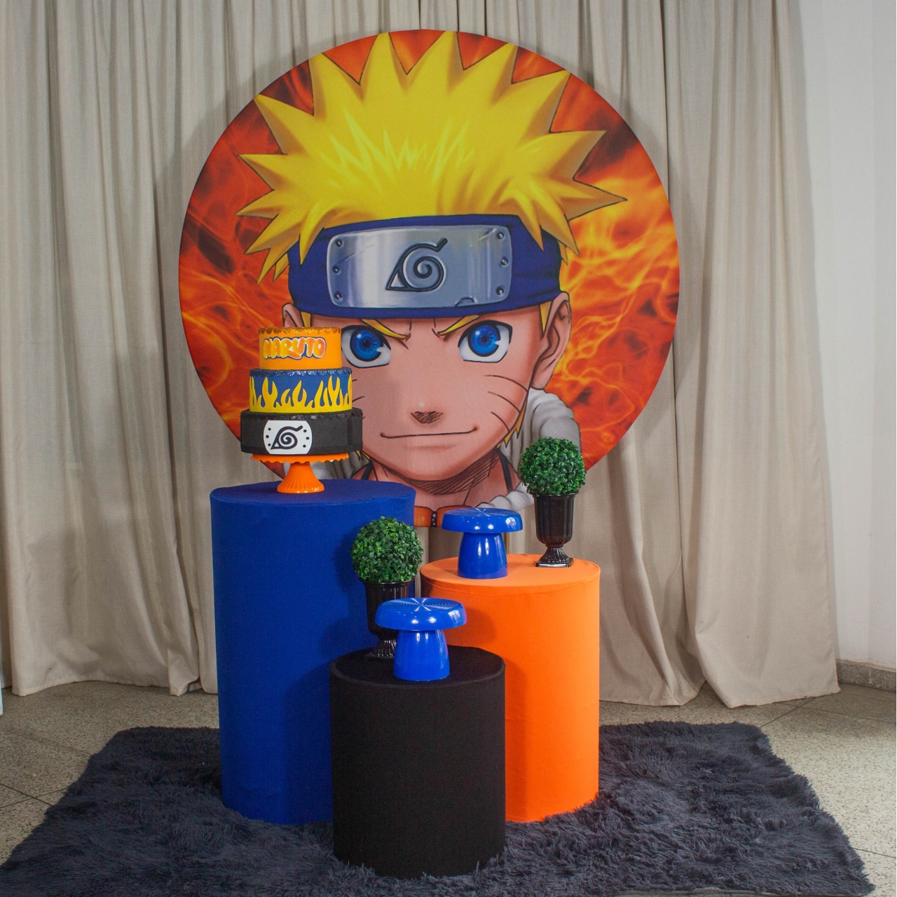 Decoração Naruto - Kit M. - Cultivar Sonhos